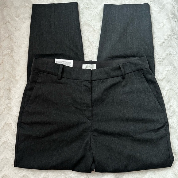 NWT H&M Women’s Size 12 Charcoal Tailored Slacks - Picture 4 of 5